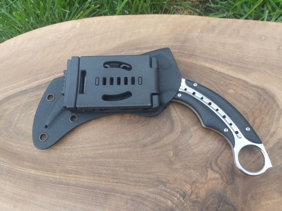 Тактически нож карамбит Todd Begg с полимерна кания,Full Tang