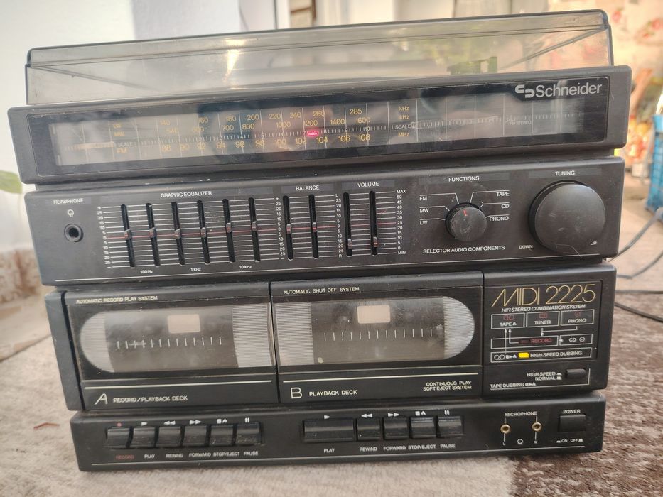 Sistem audio stereo vintage complect functional