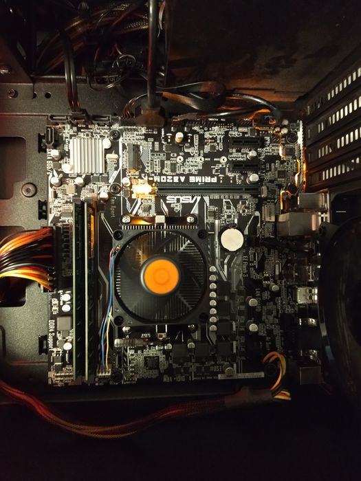 Kit AMD A8-9600+ 8 GB+ placa de baza Asus prime A320M-K AM4