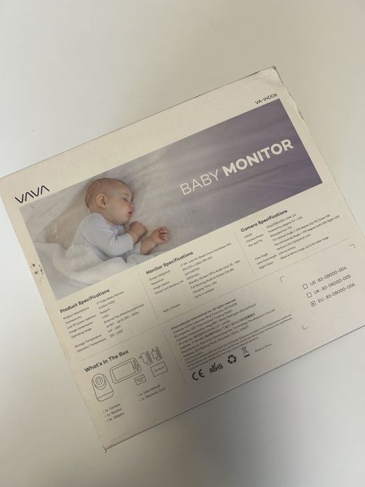 VAVA Видео бебефон – НОВ