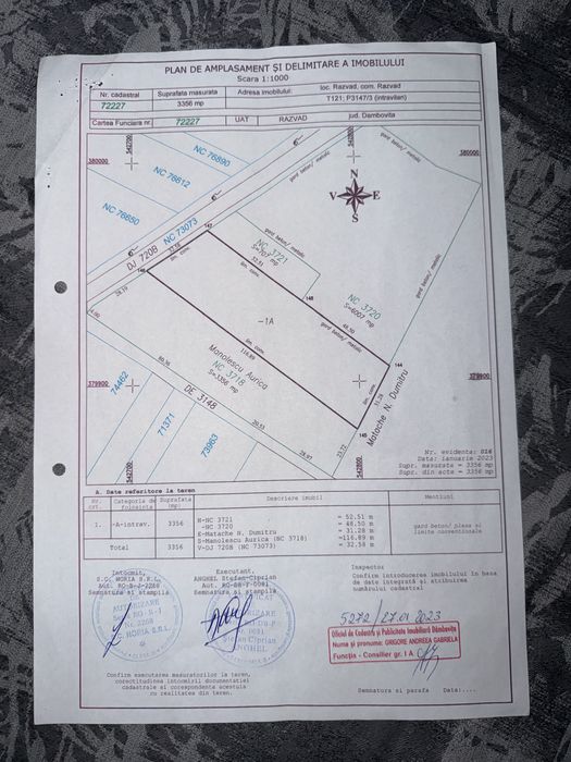 OCAZIE INDUSTRIALA : 3356 mp Nisipuri-Razvad-Gata de constructie !