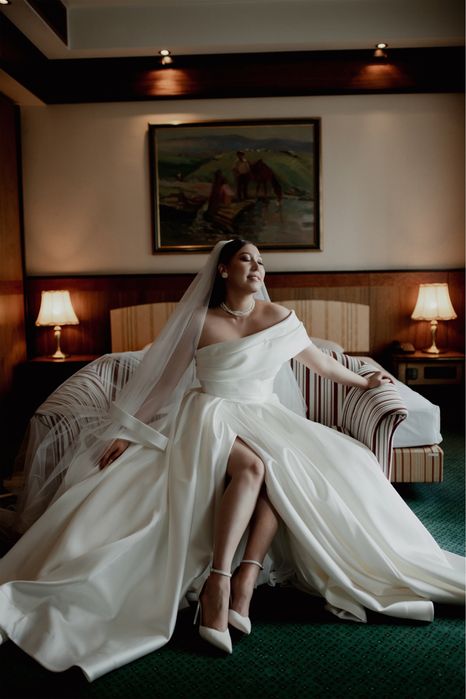 Свадебное платье в стиле luxury minimalism