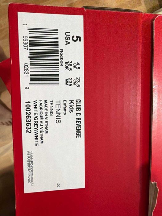Кроссовки детские/женские Reebok Classic Club C Revenge Casual Shoes!