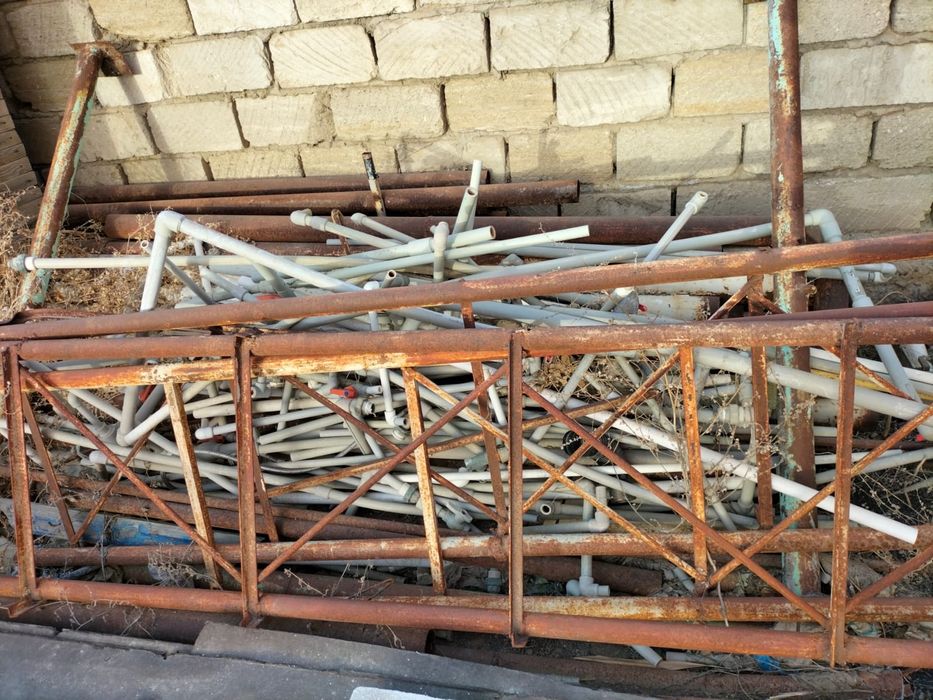 Пластик труба бу с вентиль