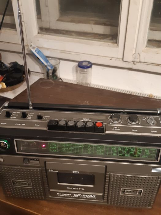 Sharp gf 8080H ретро радиокасетофон
