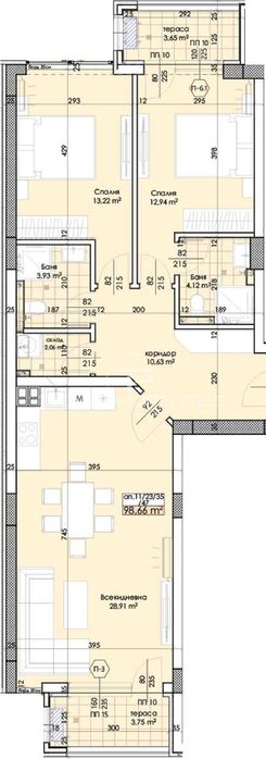 Продава се Тристаен апартамент в Пловдив, Тракия - 117 кв.м за 1419 €/кв.м - Снимка #10