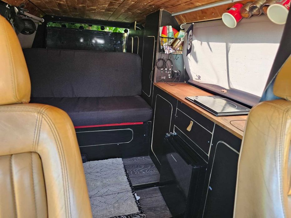 Vw T3 camper vintage pregătit pentru off-grid Off-camping