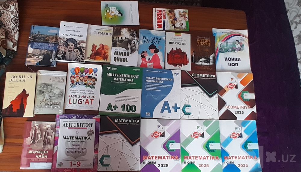 Barcha turdagi kitoblar