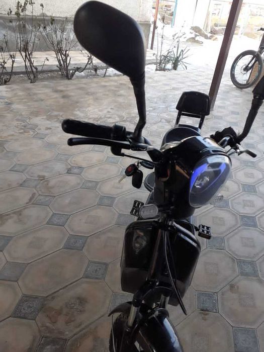 Мопед в новом состоянии