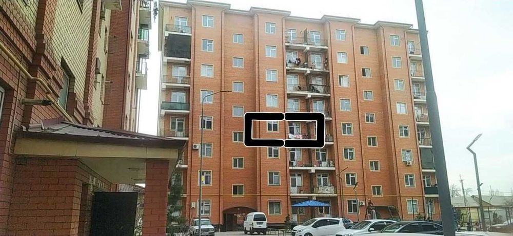 2-комн 72.9 м², кирпичный дом, 4/8 этаж,Таш обл. г.Ахангаран
