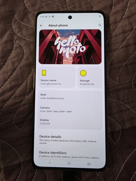 Motorola Moto G86 Power 5G 256GB