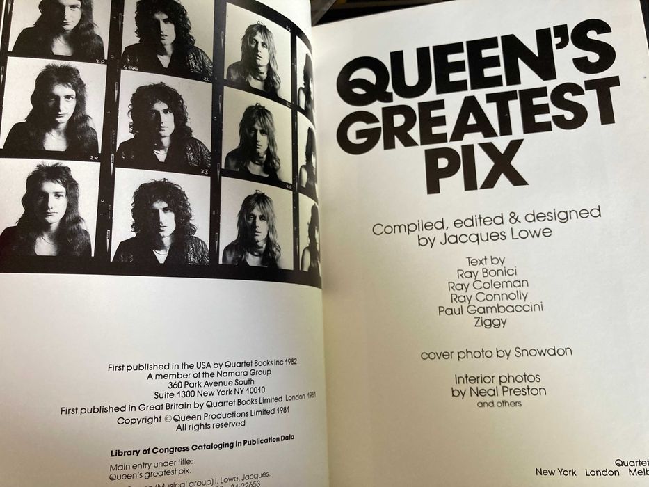 Queen's Greatest Pix - carte imagini Queen (rock) / Freddie Mercury