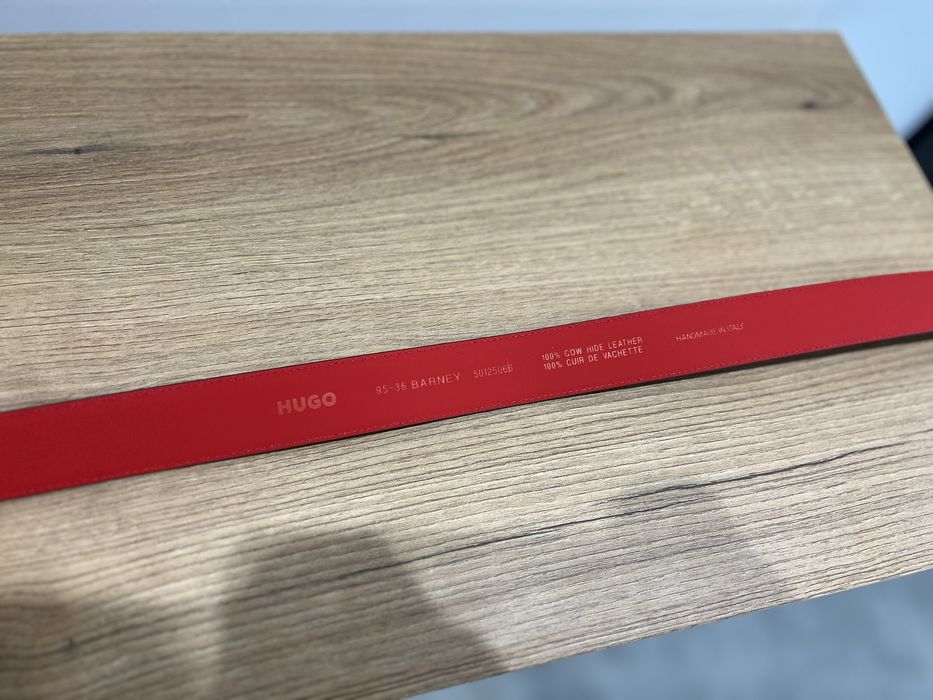 Колан Hugo от естествена кожа