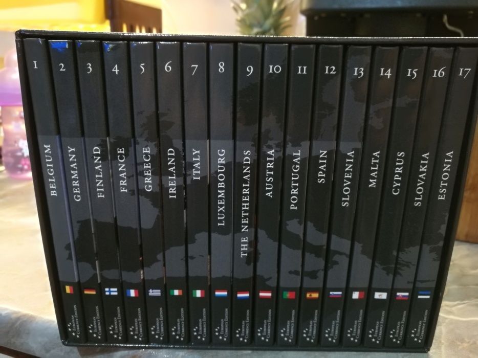 Колекция монети на страните от европеиския съюз.