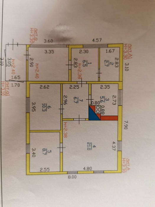 Продам 4х-ком дом
