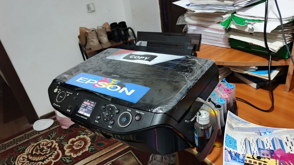 Epson 610 kopy-skanerli 6ta rangli idialni ishlidi zaprafka qilingn ta