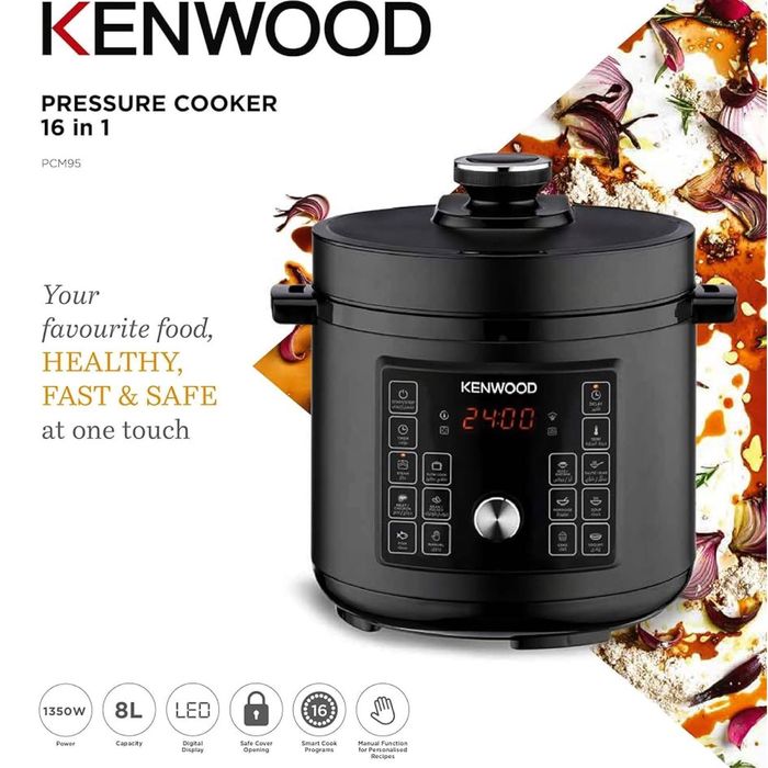 Kenwood Мультиварка 16в1 8L PCM95.000BK