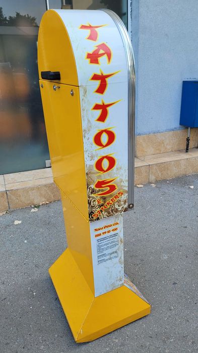 Вендинг тату машина за временни татуировки