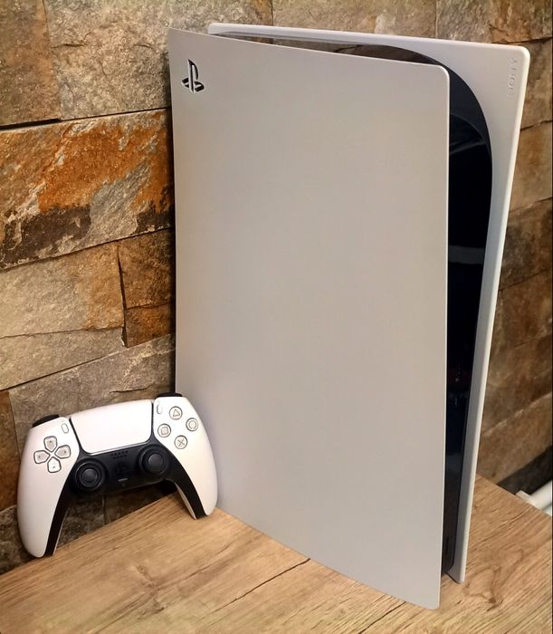 Ps5/Playstation 5 Digital 1 TB HDD cu+10 jocuri+2 Controllere Wirelles