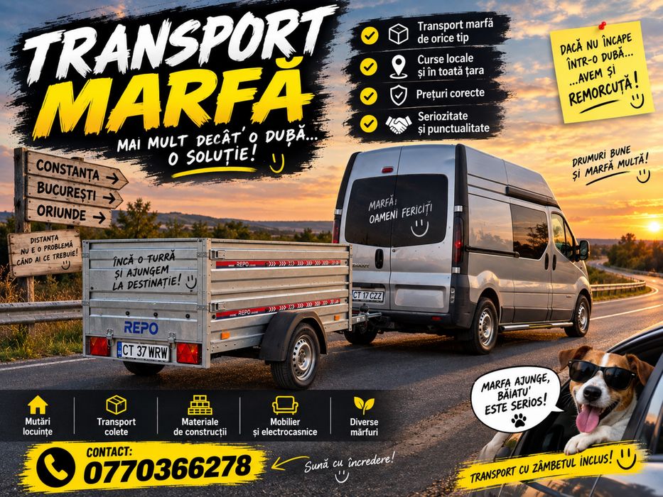 Transport marfa/mobila