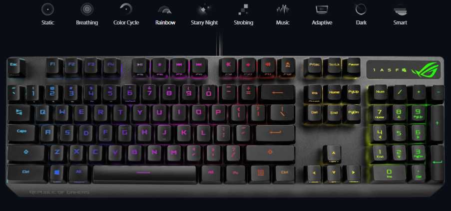 Tastatura Gaming Mecanica ASUS Rog Strix Scope RX USB Sigilat Garantie