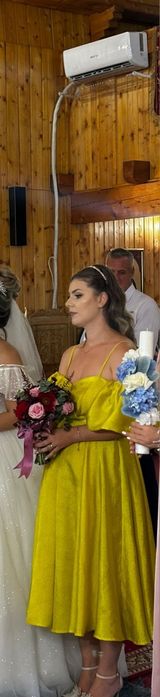 Rochie galbena - lime