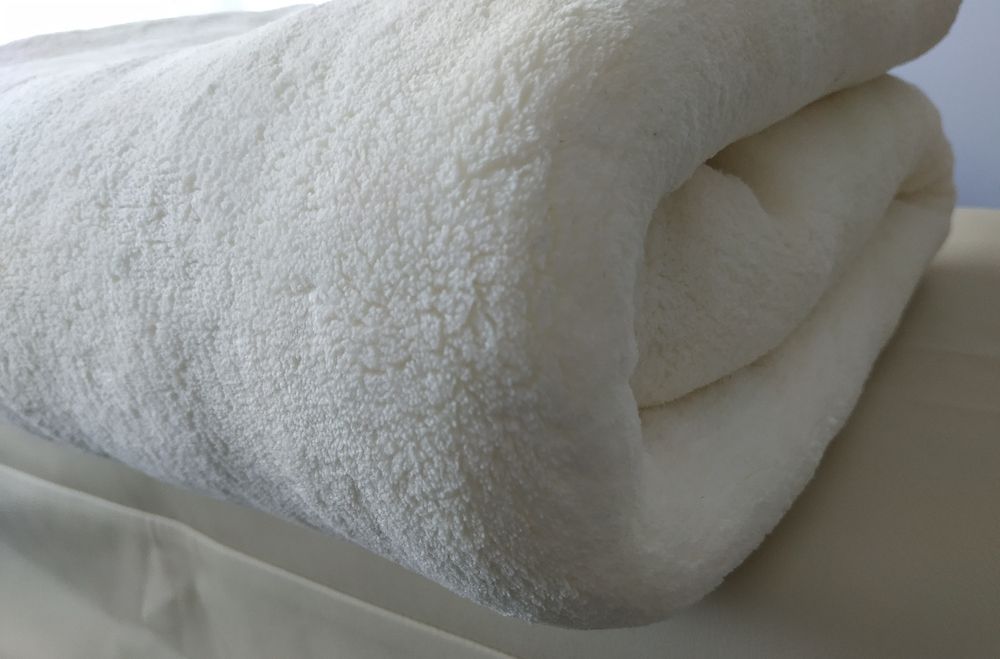 Pătură KALKLOK  bej, fleece, 130x180 cm, imitație de blană