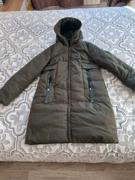 Плащ парка зимний женский