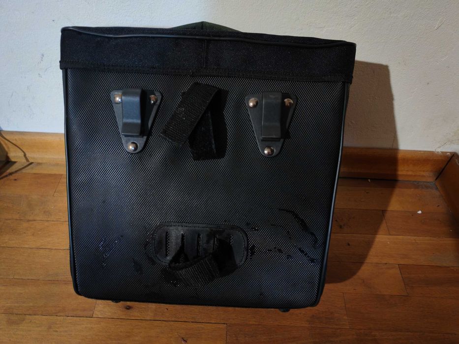 Geanta bicicleta de teren