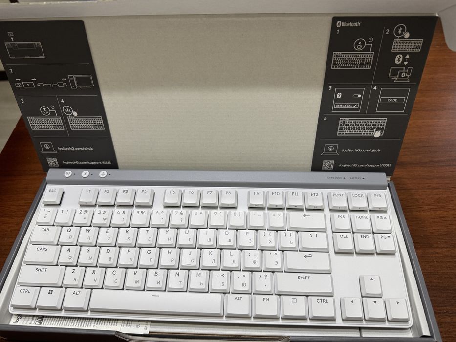Игровая клавиатура Logitech g515 lightspeed tkl wireless