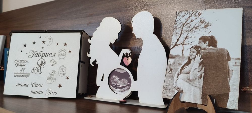 Поставка за първата снимка на бебче.