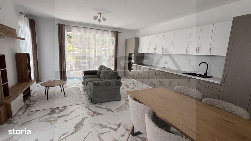 Duplex modern de 4 camere, 125 mp, curte, parcare, zona Auchan Iris