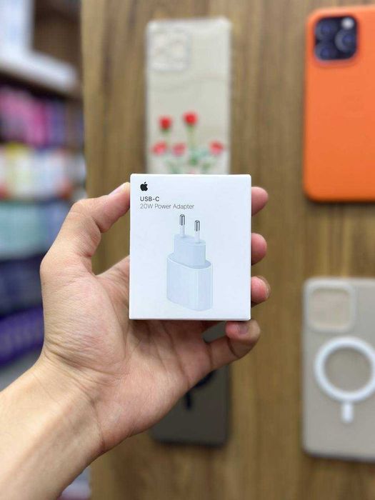 iPhone zaryadka 20W Ayfon golovka Apple Original