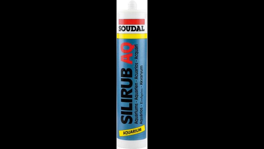 Soudal Silirub Aq 310ml аквариум