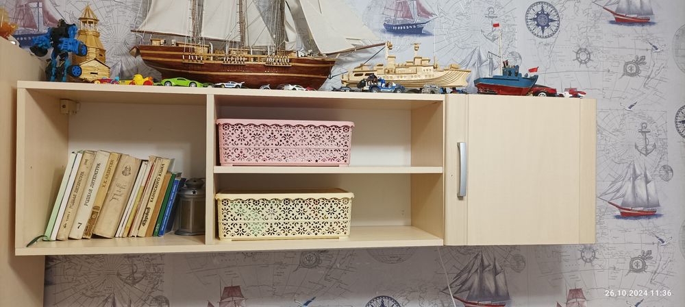 Комплект шкафы и полка