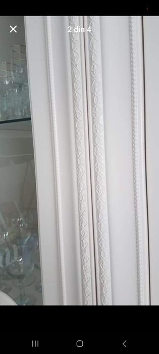 Mobila living Alb-crem