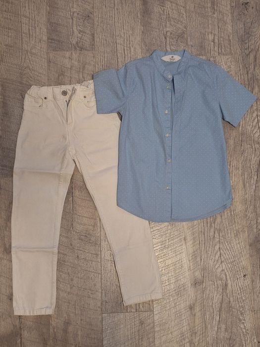 Pantaloni si camasa pt baieti