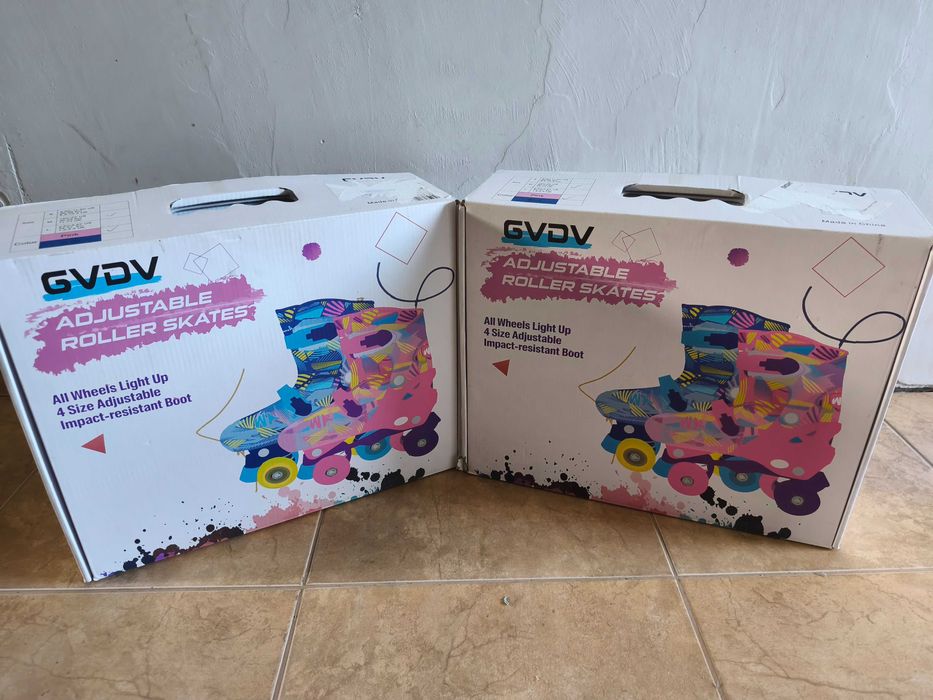 Детски ролери кънки запазени