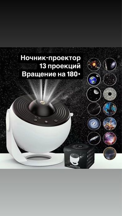 Ночник проектор светильник