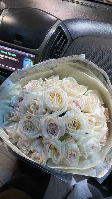 Цветы свежие 21 штук
