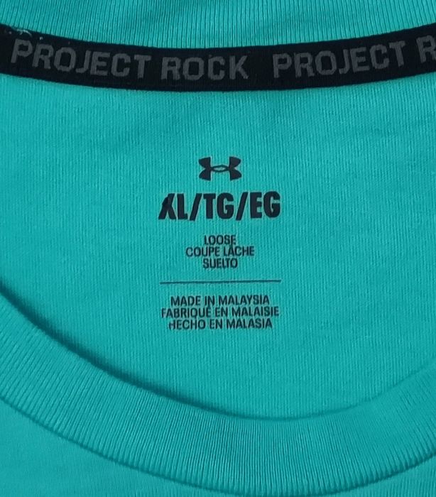 Under Armour UA x The Rock Project Shirt оригинална тениска XL памук