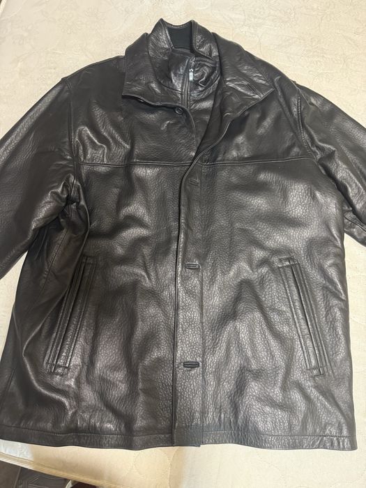 Мъжко яке от естествена кожа