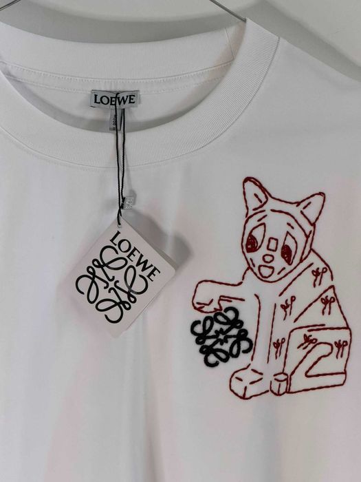Tricou Loewe alb mărimea 2Xl