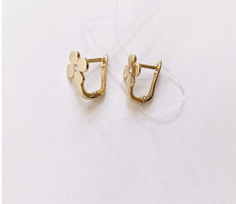 Детские золотые серьги