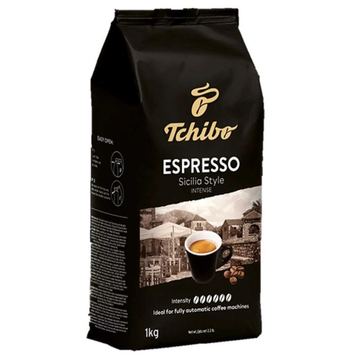 Кафе на зърна Чибо Сицилия 1кг. Tchibo Espresso Sicilia Style