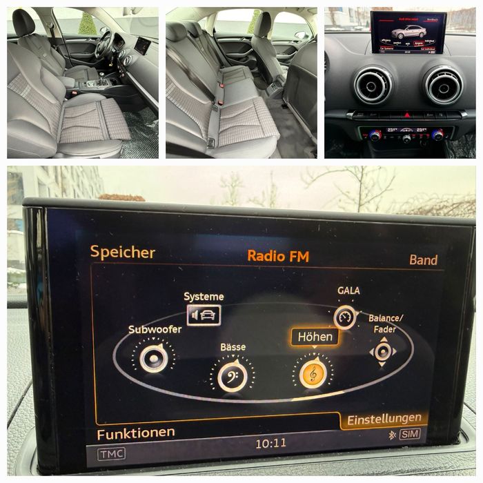 Audi A3 S line/2.0 tdi 150cp/2014/Euro 5/Cutie manuala/full led,xenon.