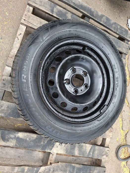 1бр. Резервна 15" 5Х114.3мм Киа, Хюндай/ 5x114.3mm Джанта с гума