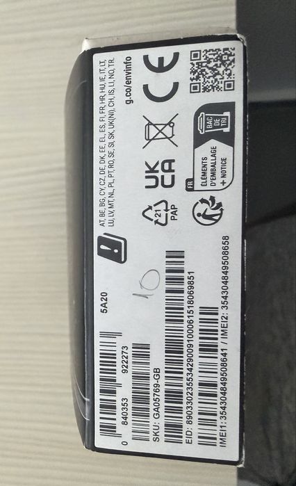 Telefon mobil Google Pixel 9a, 128GB, 8GB RAM, 5G