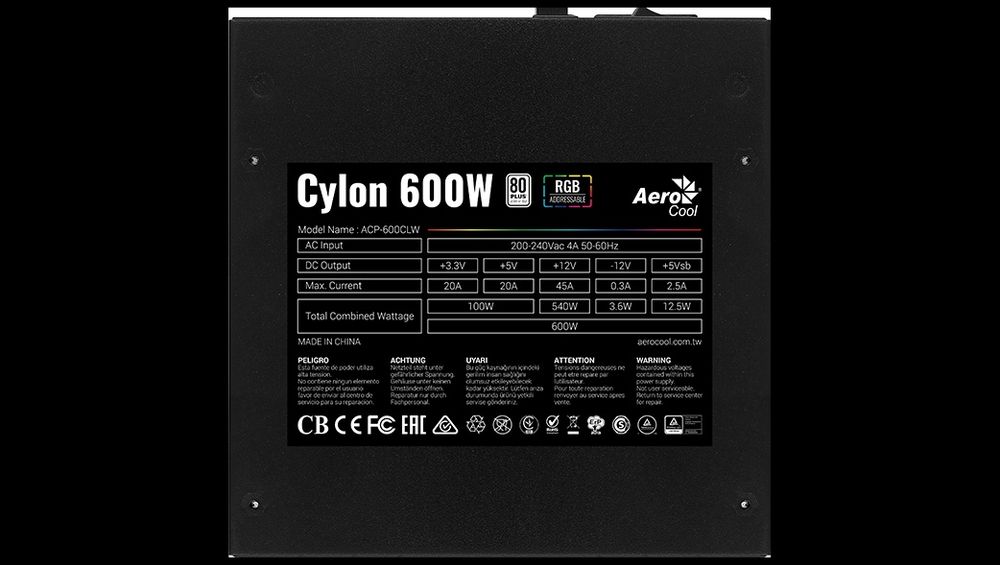 Продам Блок Питания Aerocool