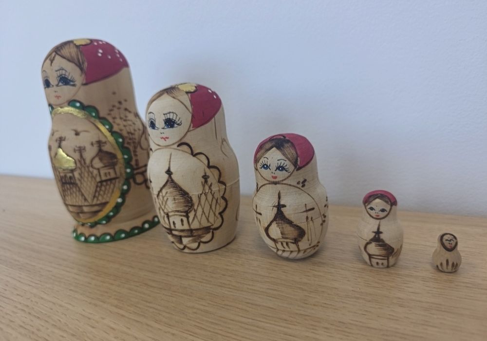 Set 5 papusi Matrioshka